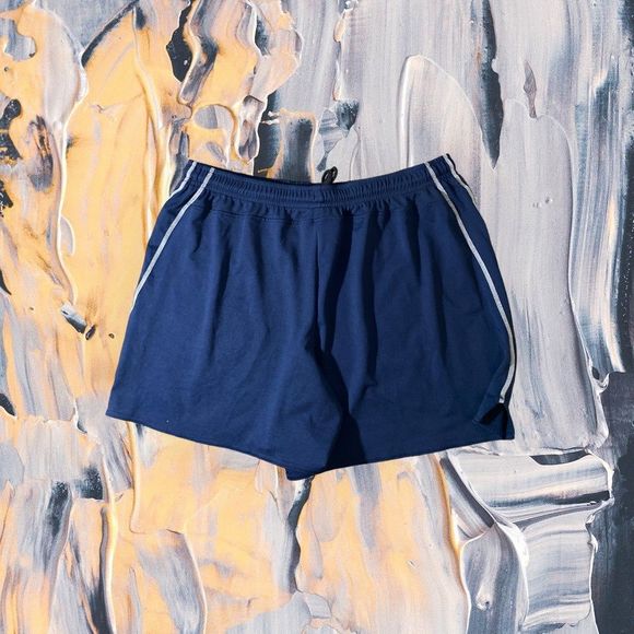 Nike Women’s Dry Fit shorts Blue Sz Medium (8-10) Red Tags EUC - Picture 6 of 9